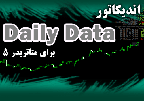 اندیکاتور Daily Data برای متاتریدر5