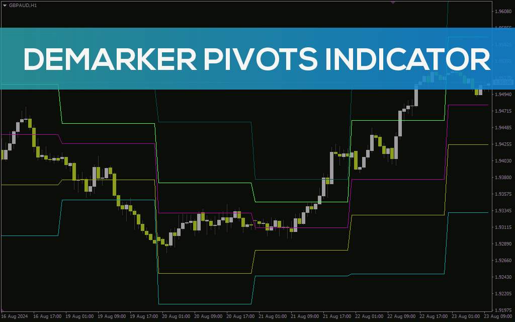 شناسایی سطوح حمایت و مقاومت کلیدی با اندیکاتور DeMarker Pivots برای MT4