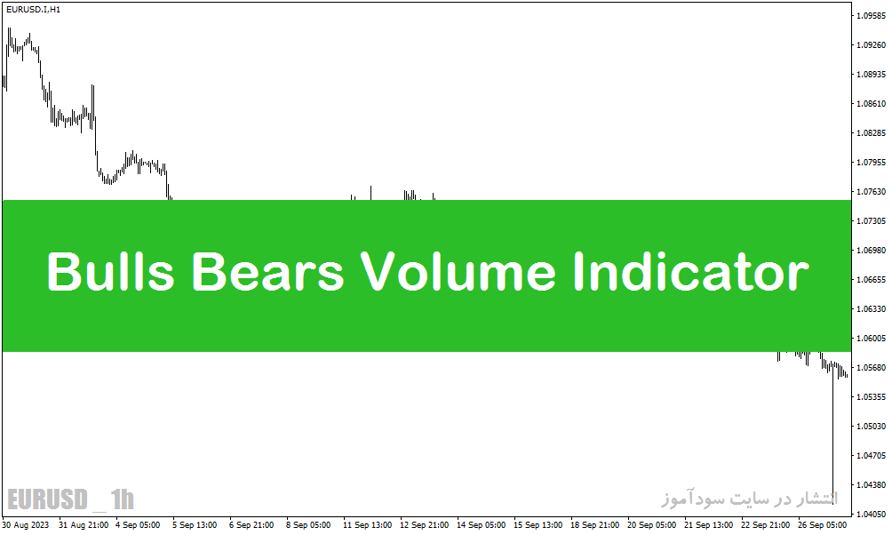اندیکاتور نمایش حجم معاملات با نام Bulls Bears Volume Indicator در متاتریدر5