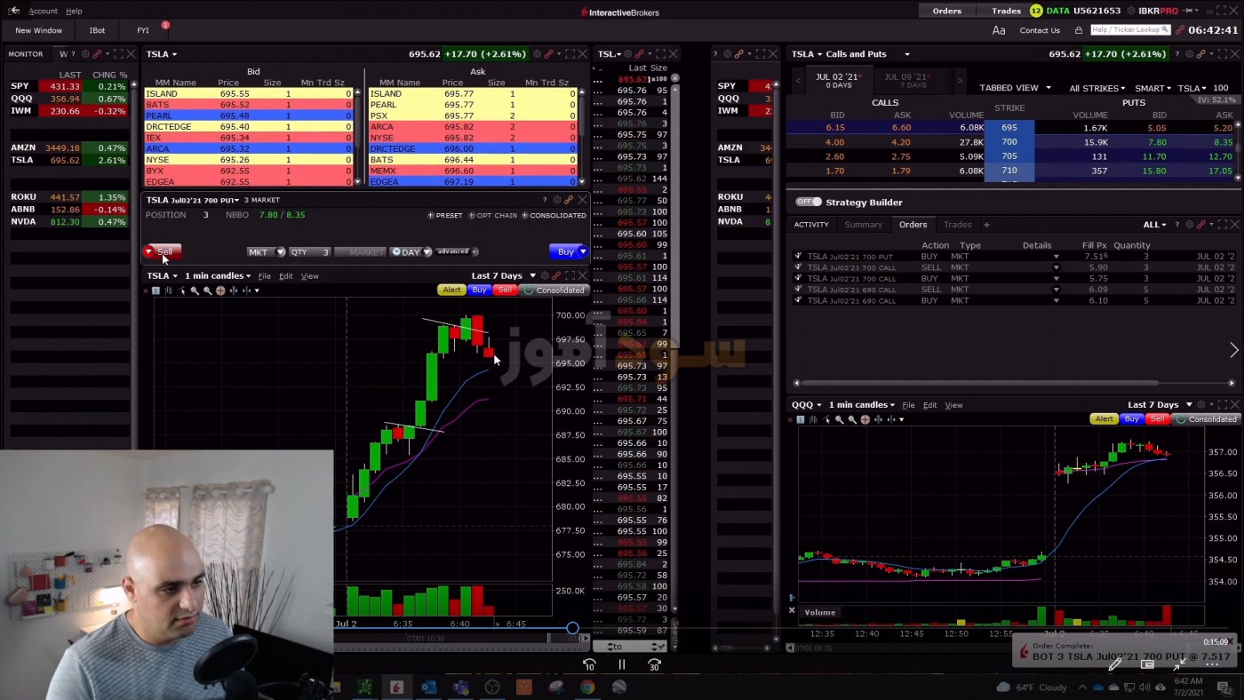 معاملات سریع اسکالپ با پرایس اکشن از mo trader | سود اموز