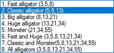 اندیکاتور Alligator Analysis